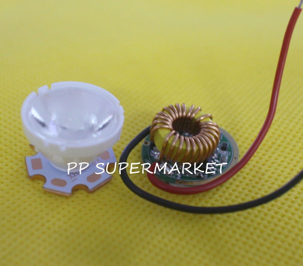Cree xhp 50 6500k 5000k 3000k led met 20mm koperen pcb 6v+ lens + driver