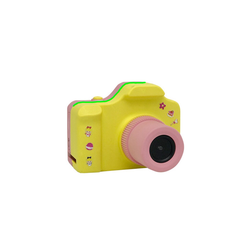 Toy Camera SLR Kids Support TF Card Hd Mini Multifunction Shoot Aesthetic Record Baby Digital Camera: Pink