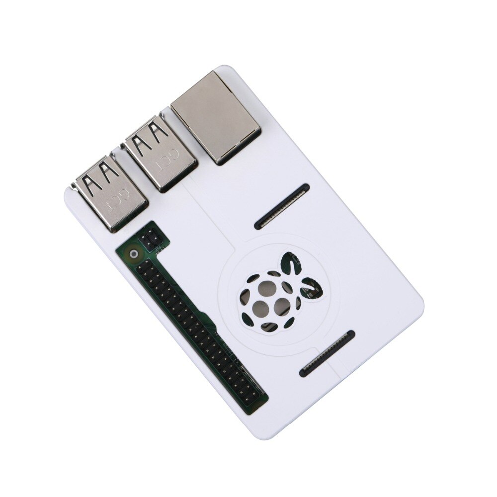 Raspberry Pi 3 Model B Plus ABS Case Zwart Witte Doos ultradunne Shell voor RPI 3 Model B + behuizing met