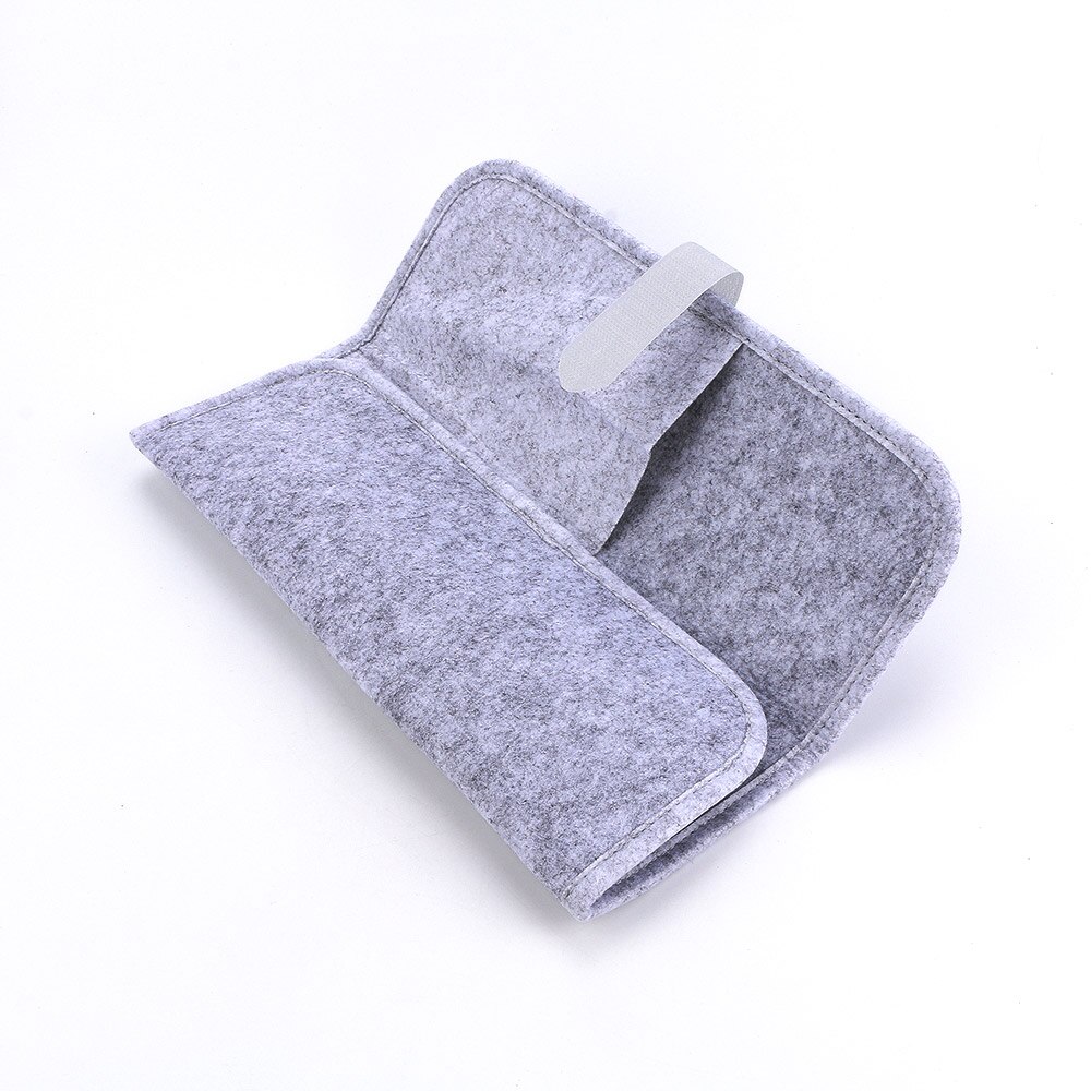 Travel Hair Straightener Storage Bag Curling Iron Pouch Heat Resistant Mat Pad Portable Fold Protective Case