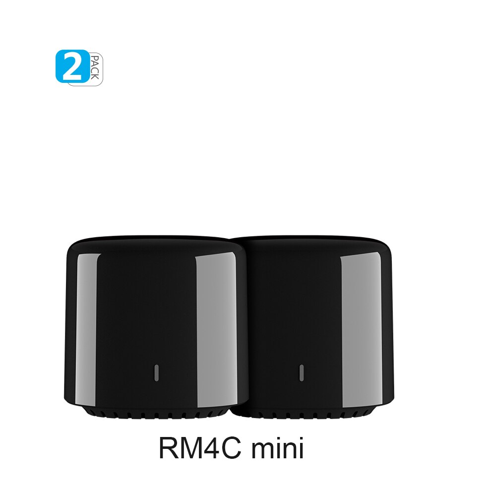 Broadlink RM4Pro 4 Cmini Smart Home Automation Wifi Ir Rf Universele Intelligente Afstandsbediening Werk Met Alexa: 2PCS RM4C Mini