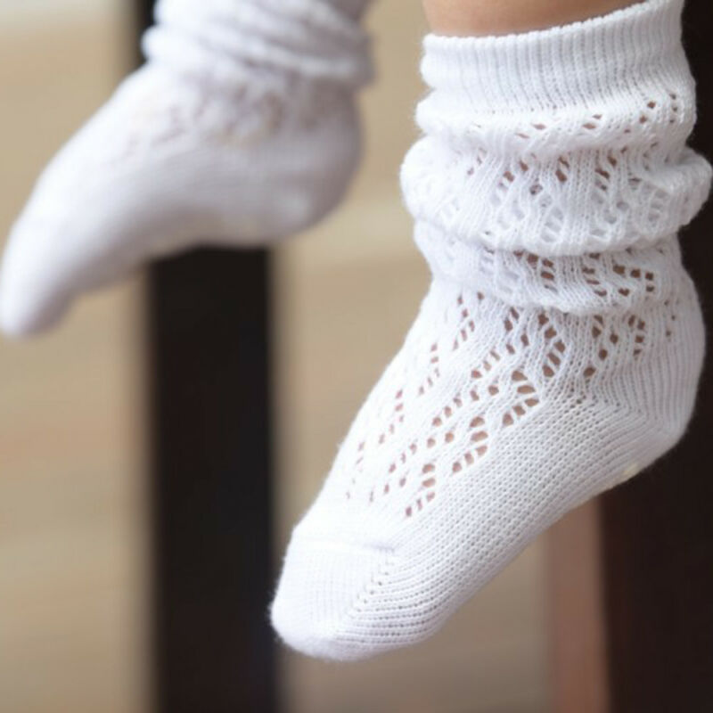 Kleinkind freundlicher Baby Socken Baby Mädchen Jungen unisex Solide Nette Dünne Kniehohe Socken Baumwolle Weiche Socken Weiß Rosa Blau gelb 0-4 Y