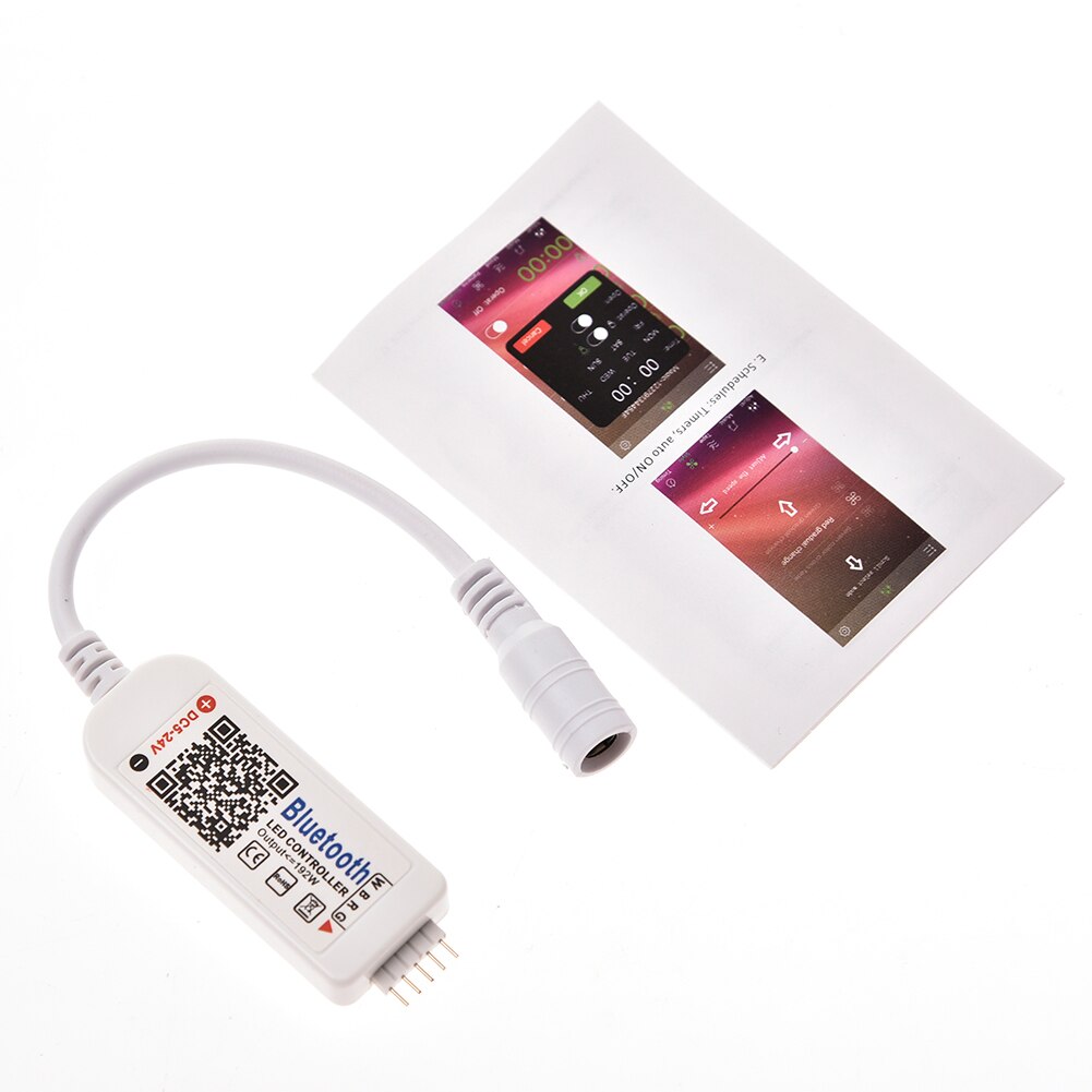 RGB Light Bar Bluetooth LED Controller Lights String Music Controller Lighting Controller 4-Way 5-Pin Head
