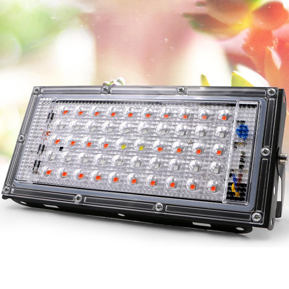 Aluminum LED grow lamp 210x95mm 50LED Grow AC 220V-240V For Greenhouse