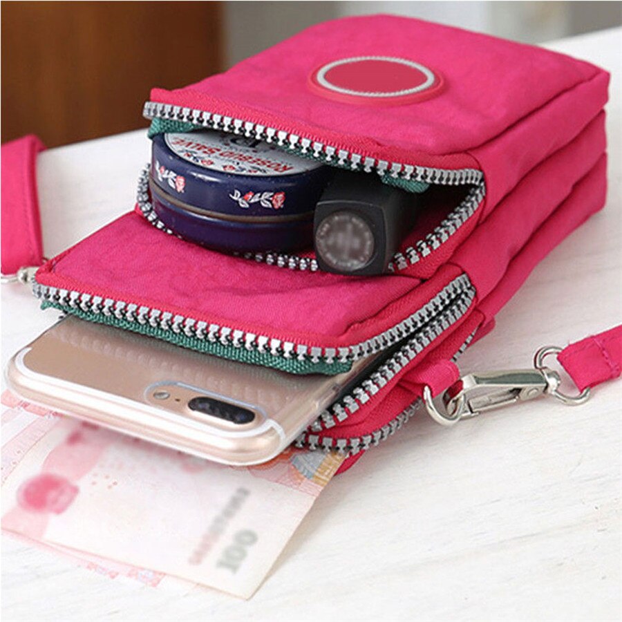 Modern Cross-body Mini Mobile Phone Shoulder Bag Pouch Case Belt Handbag Purse Wallet Storage Bag