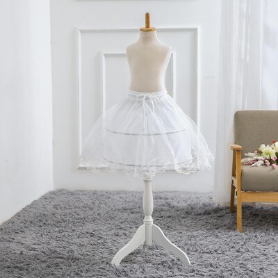 Gothic Lolita Vintage Kleid Täglichen Fishbone Treiben Einfach passenden Einstellbare Spitze Kurze Weiß Petticoat Coaplay Lolita Rock