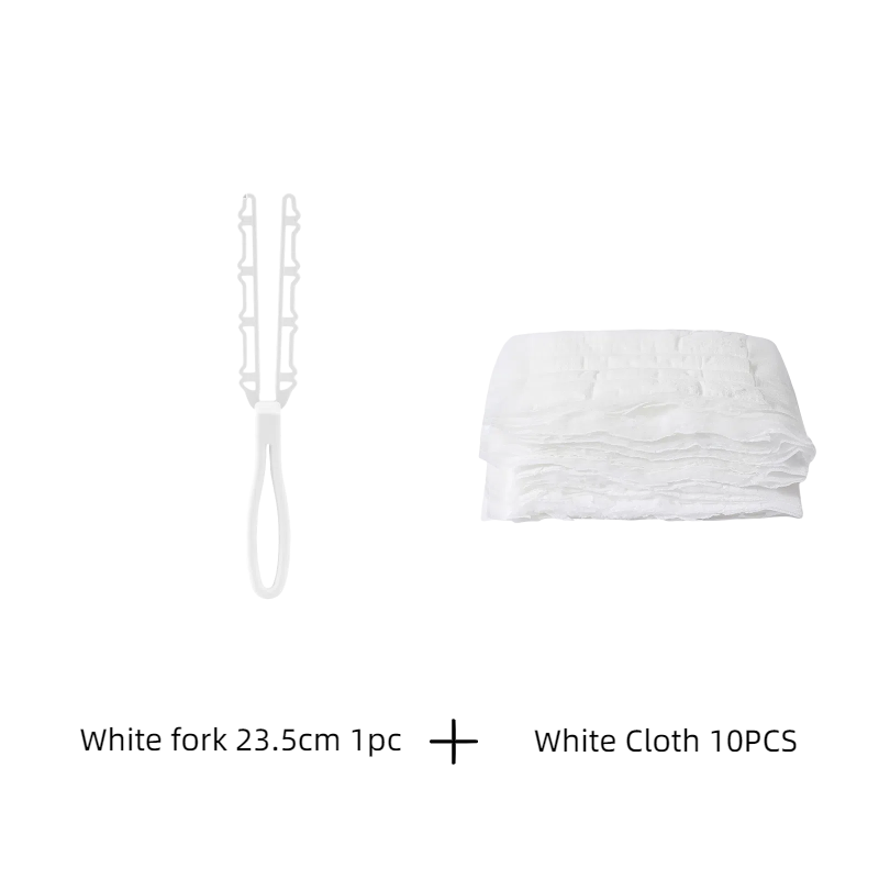 Plumero electrostático desechable, adsorción, eliminación de polvo, plumero de plumas, cepillo de limpieza de huecos de escritorio para el hogar # 3889: Blanco