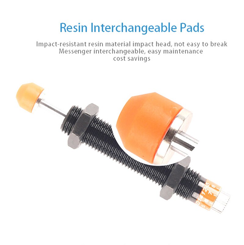 AD2016-5 AD Pneumatic oil pressur Hydraulic Shock Absorber Adjustable manipulator Hydraulic Buffer Stroke 12mm