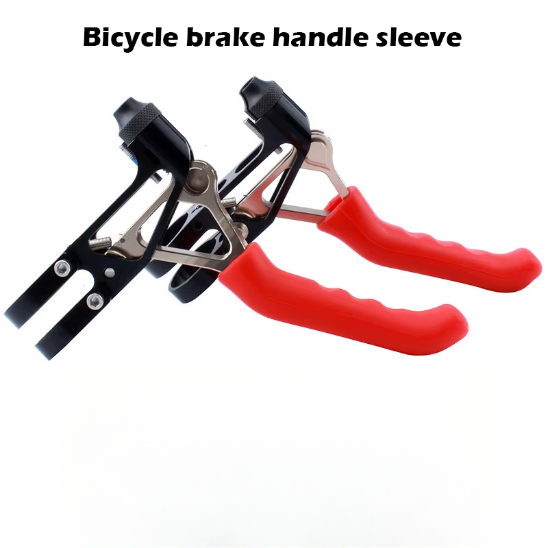 1 paire de manchons de couverture de poignée de frein de vélo, poignées de vtt en Silicone, couvercle de protection du guidon, équipement de cyclisme antidérapant, accessoires de vélo