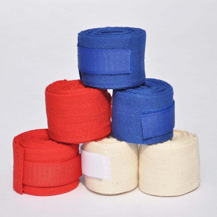 2.5- meter bomuld boksestropper for at forhindre sportsskader sport muay thai boksning hånd bandage beskyttelsesudstyr