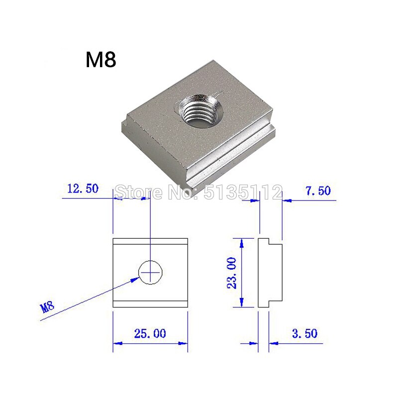 10pcs/5pcs M6/M8 T-track Slider Sliding Nut Aluminum Alloy T Slot Nut For Woodworking Carpenter Tool Jigs Screw Slot Fastener