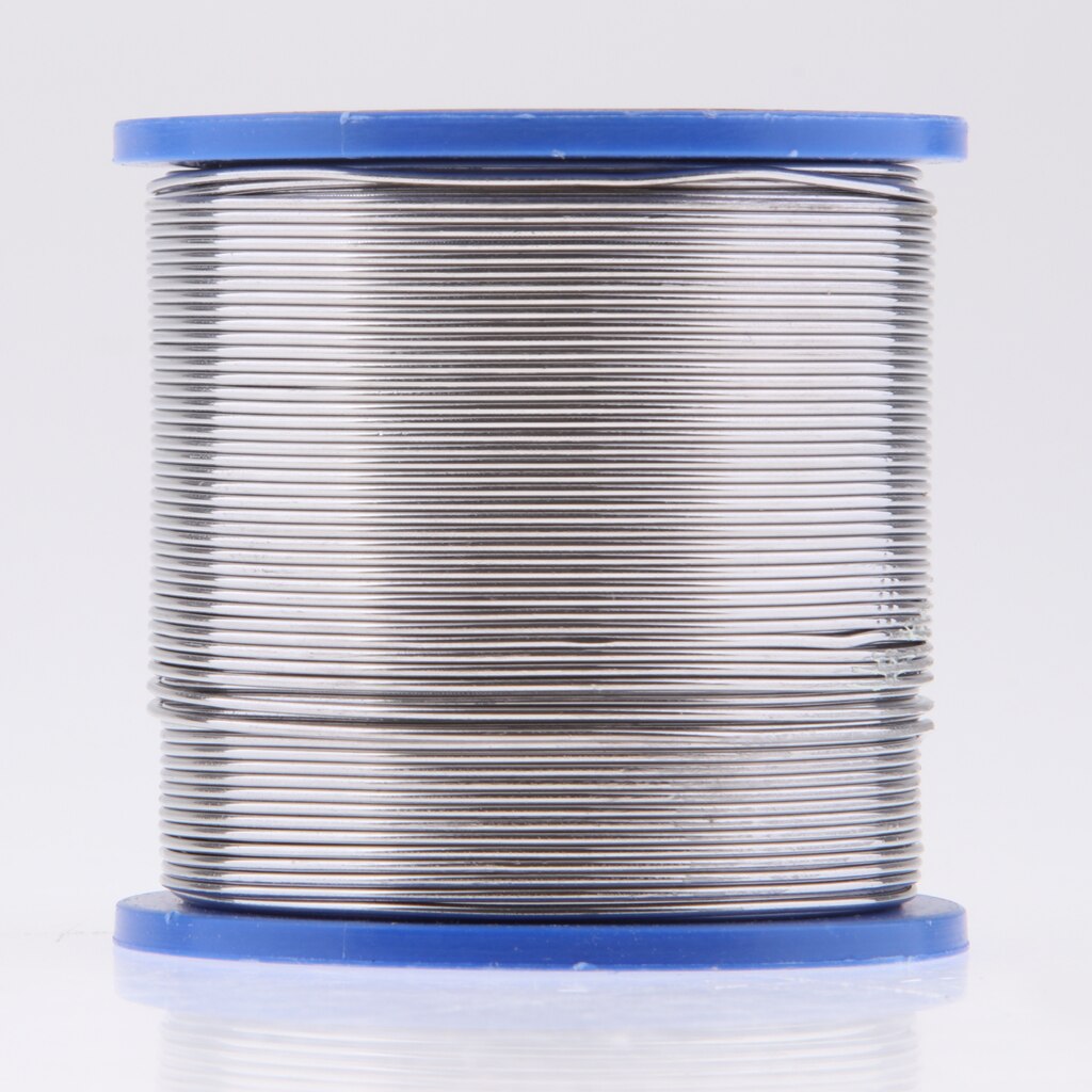 Hilo de soldadura de estaño y plomo 500g, núcleo de colofonia 2%, herramienta de soldadura de hierro fundente, diámetro de 0,8mm para soldadura eléctrica y electrónica, rollo de alambre