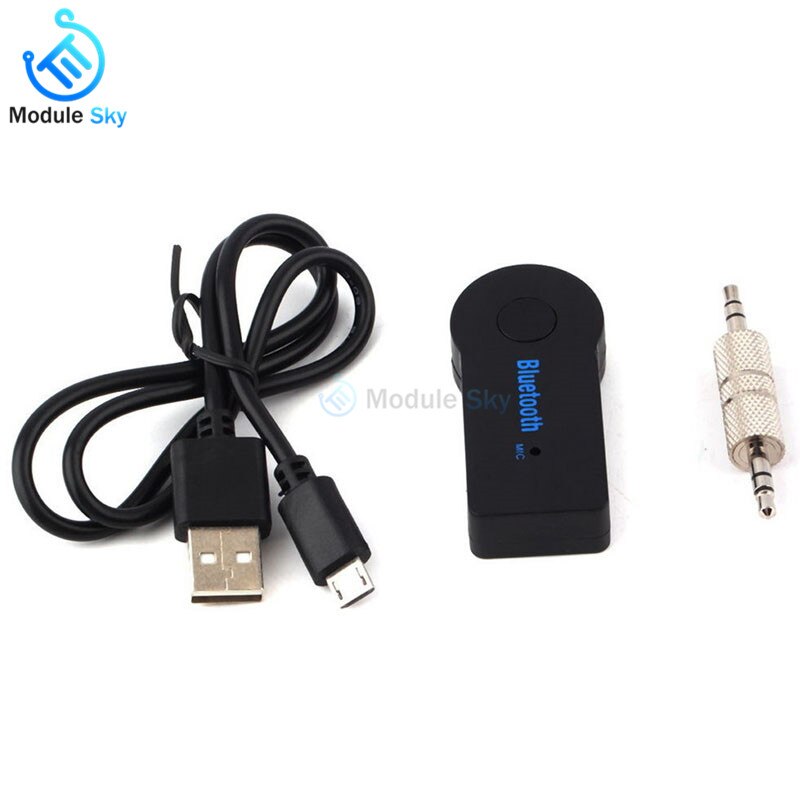 Bluetooth Ontvanger AUX Audio 3.5mm Stereo Muisc Draadloze Ontvangers Voor Auto Speaker Hoofdtelefoon Bluetooth Adapter Handsfree