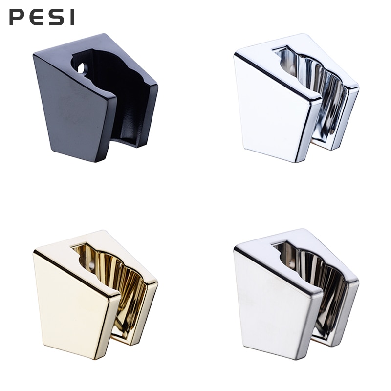 ABS Handheld Shower Spray Head Holder Bracket Wall Mount for Bathroom Hand Sprayer Wand Brushed Nickel, Matte Black, Gold.