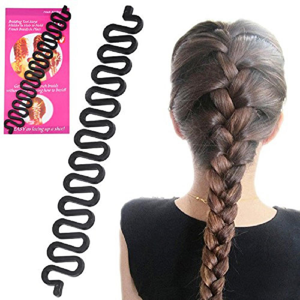 Horquilla mágica de moño para peinado para mujer, horquillas con cabeza de albóndiga, Clip de goma, accesorios para el cabello, herramienta de trenzado de cabello