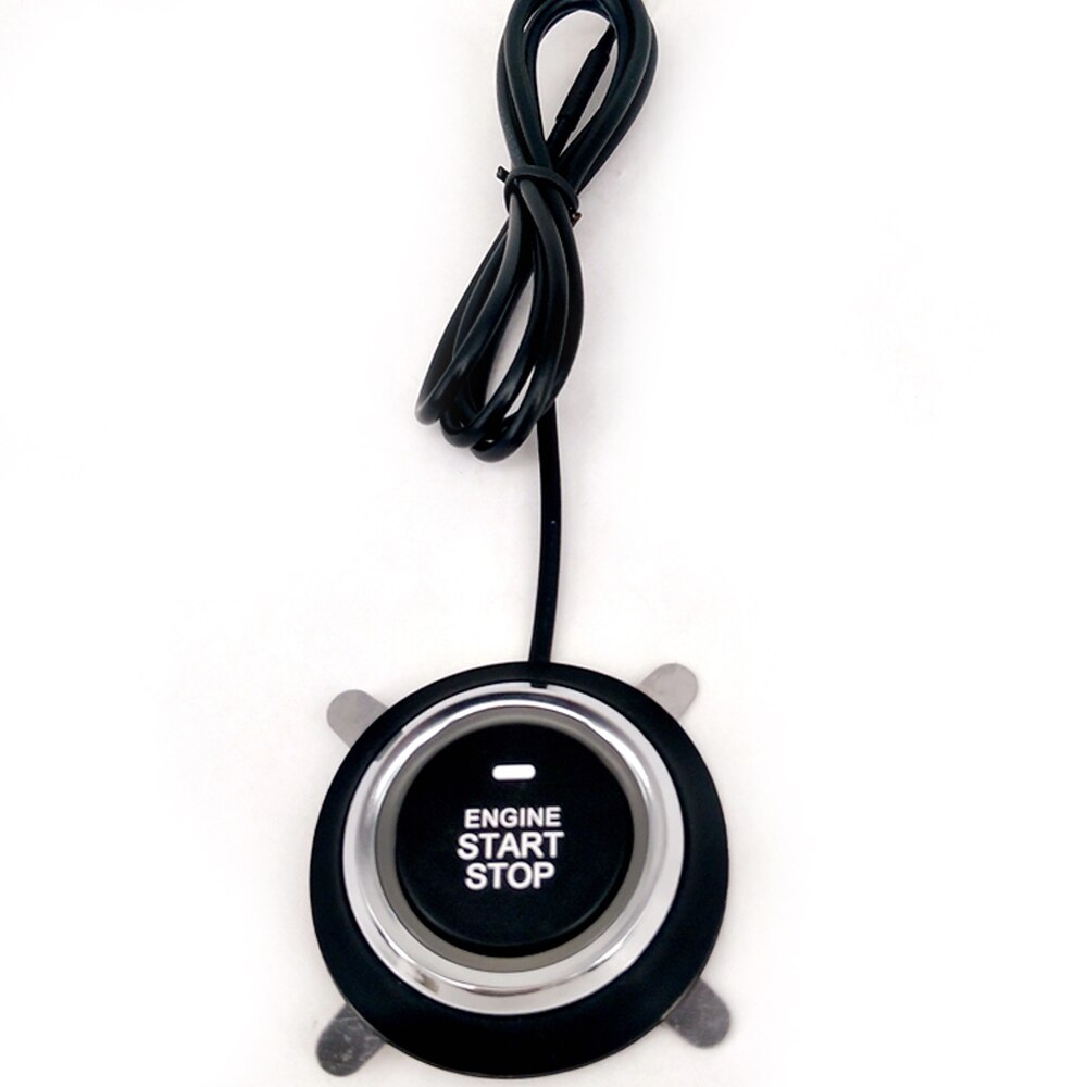 Car SUV Auto Anti-theft Switch Keyless Entry Engine Start Alarm System with Vibration Sensor Push Button Remote Starter Stop