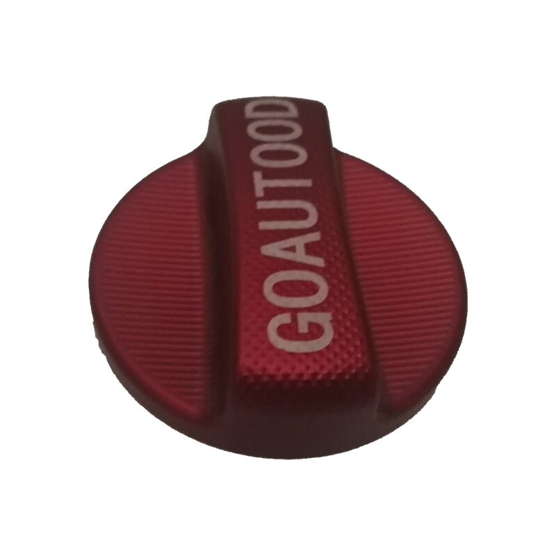 GOAUTOOD Aluminum Alloy Fuel Tank Cap Cover Trim For VW T-Cross Accessories
