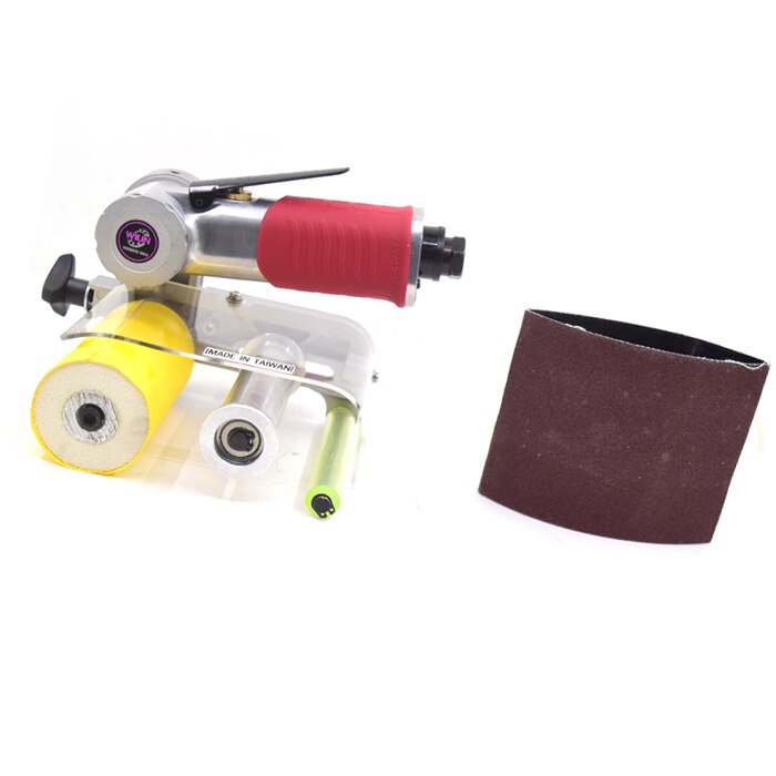 WL-10260 Pneumatic Tools Belt Polisher Machine Taiwan Wilin 100*260mm Belt Sander and Accessory