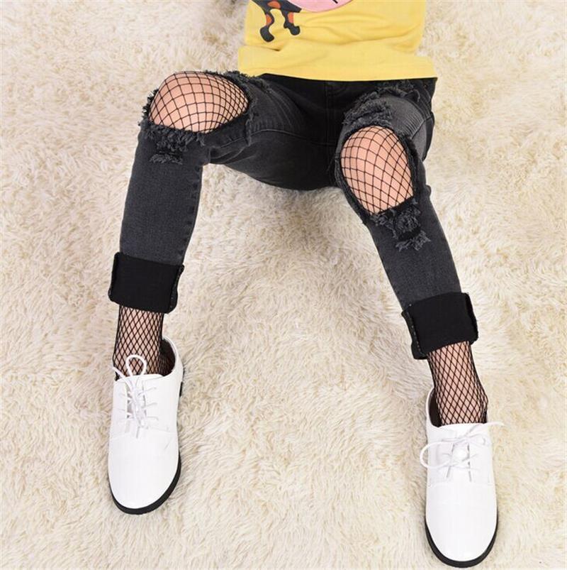 Black Friday Deals 3 Type Visnet Meisjes Panty Grote Mesh Zwarte Panty Panty Panty