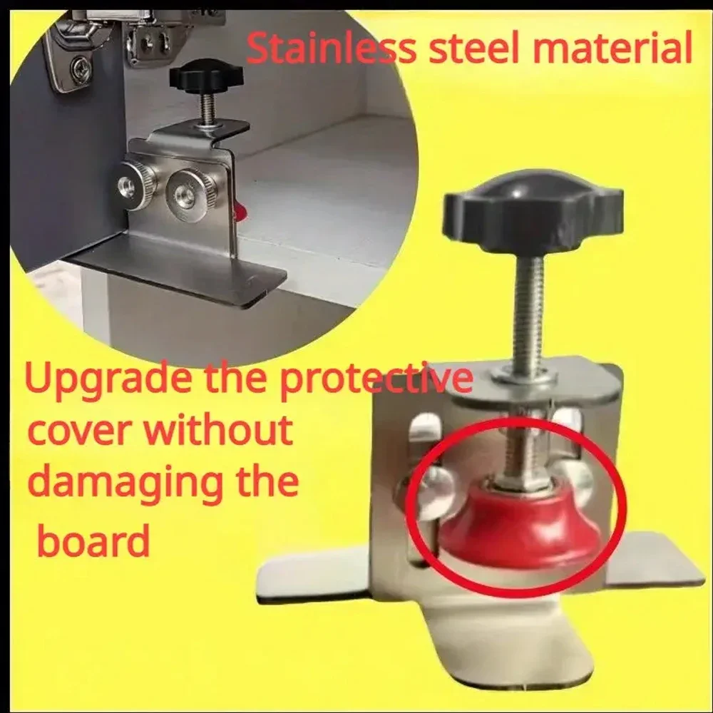 Montering av skapdørposisjonering skapramme skjult dør rustfritt stål husholdningsmonteringsjigg treverkverktøy