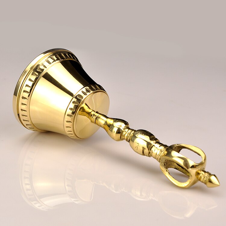 L Buddhistische religiöse glocken Multiplikator kupfer Glocke buddhismus Professionelle Musical Instrumente Hand bel