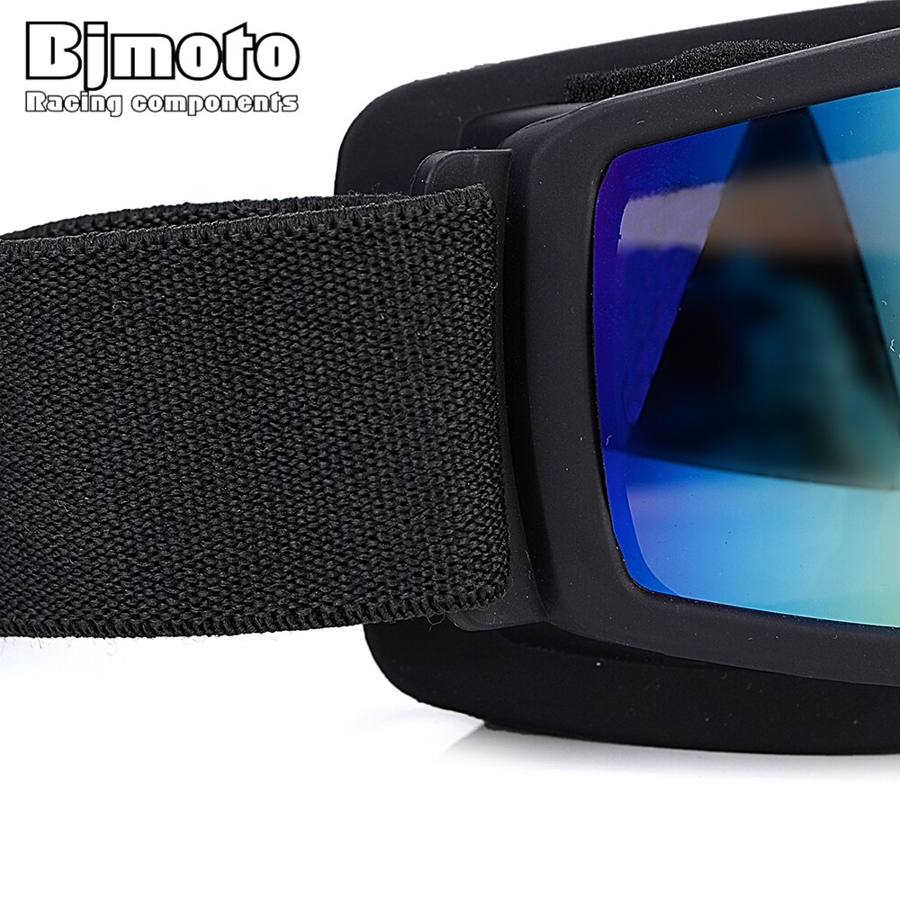 BJMOTO universel Vintage moto lunettes moto Scooter motard lunettes Motocross lunettes pliable casque lunettes