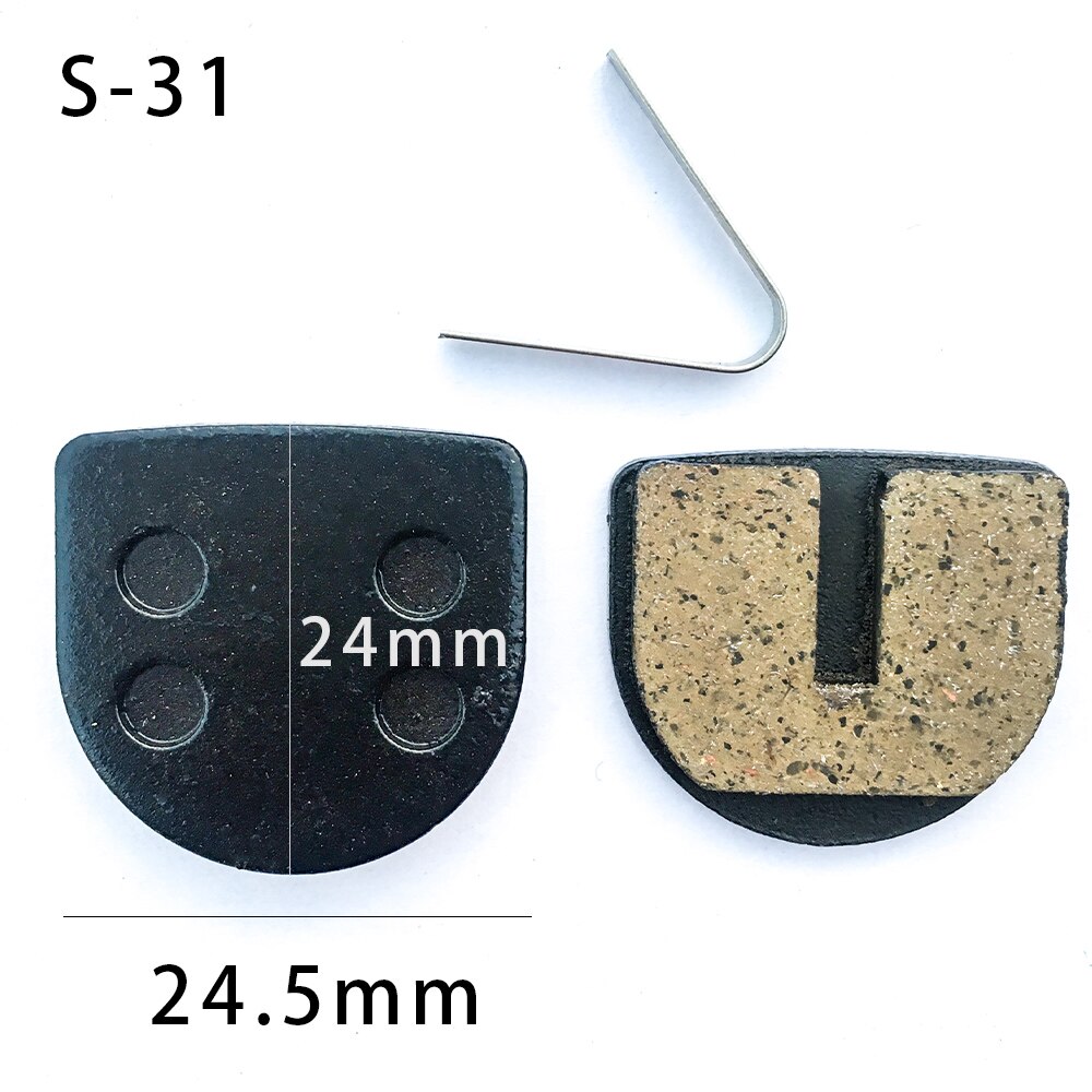 Ceramics bicycle disc brake pads for JAK flame QUAD TAIWAN bike bicycle parts Resin: Default Title