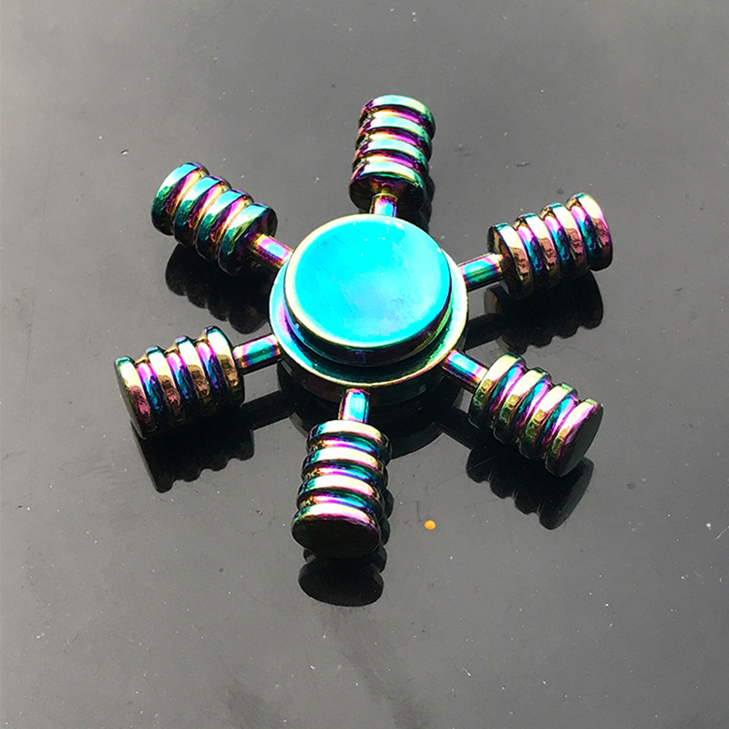 Ręcznie Spinner biuro człowiek okrągły Gyro uśmierzenie lęku stres EDC Focus spinner ręczny zabawki dla dzieci Spinners