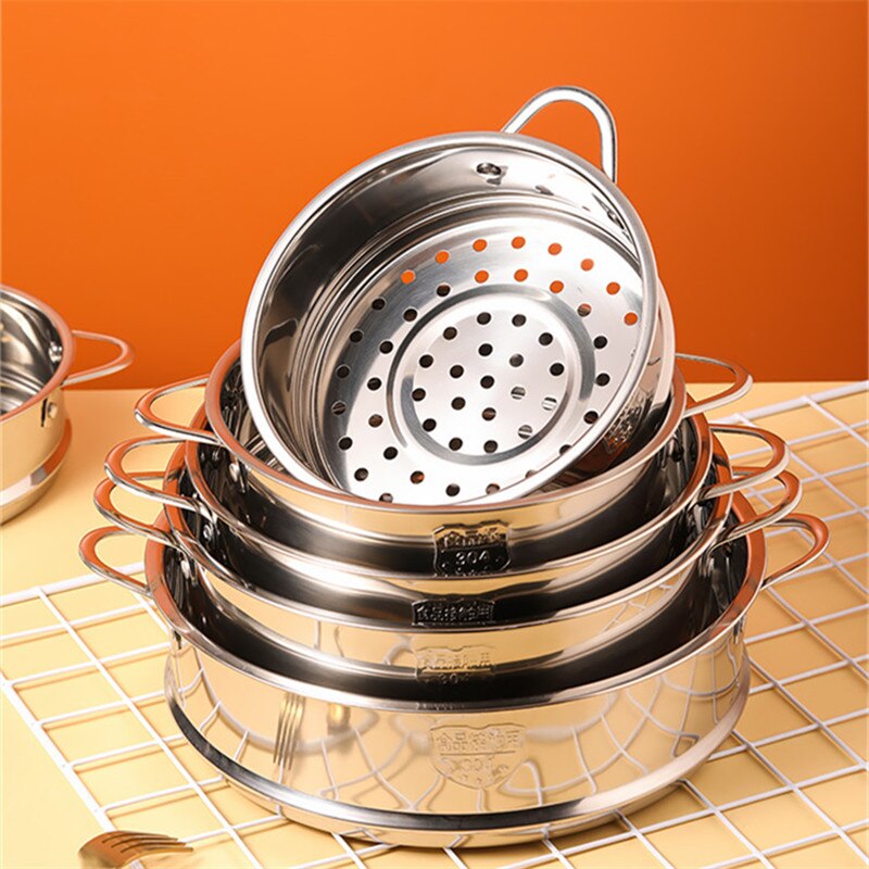 304 stainless steel steamer, small small milk food pot, steamed buns, steamed buns, steamer drawers, mini-steamer can be stacked