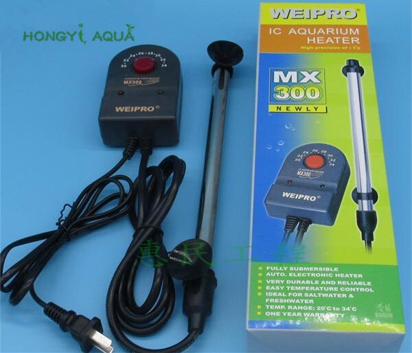 1 piece stainless steel Weipro qutside adjustment stainless steel warmer heating rod heater MX-200/MX-300/MX-500 300w