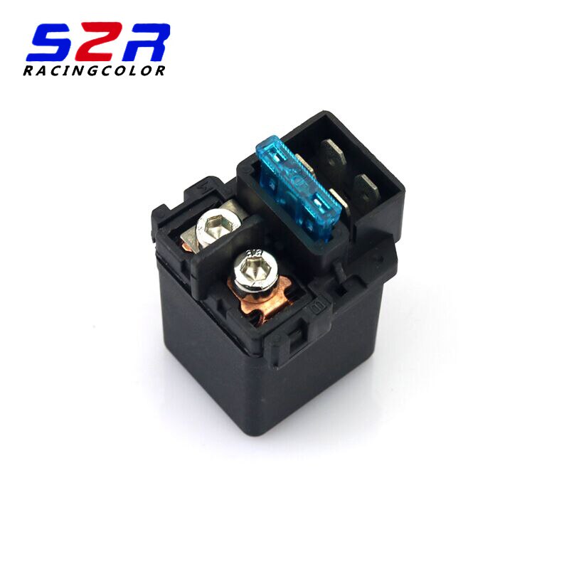 Accesorios para motocicleta S2R, relé de arranque de voltaje solenoide de arranque para Yamaha FZ16 FZ-16 FZ 16 YS150, piezas de repuesto para Motor eléctrico: Default Title