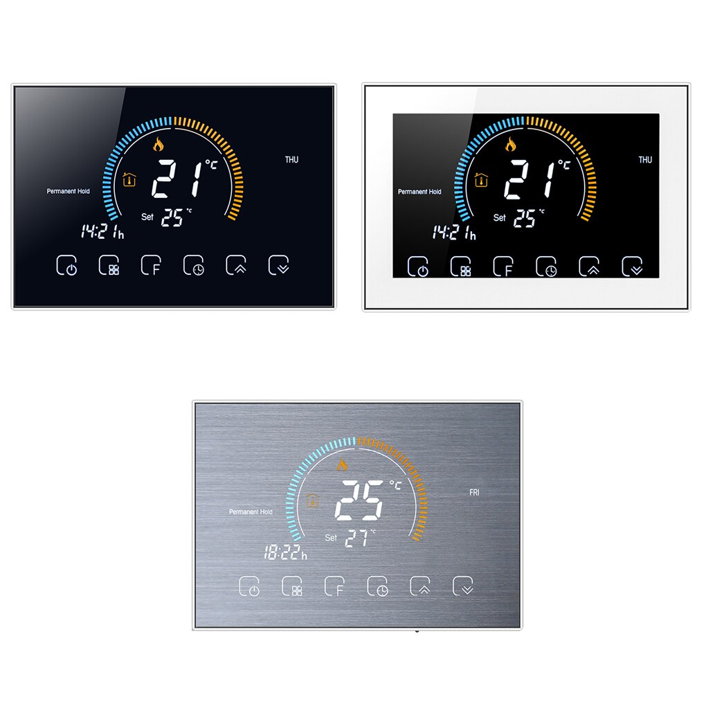 Programmable Room Thermostat with Backlit LCD Touch Screen Water Heater Controller BHT-8000-GA Arrivals