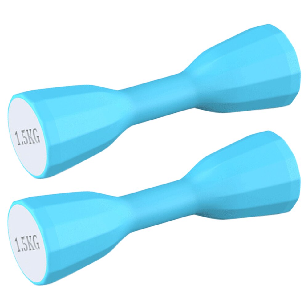 Haltères de Fitness pour hommes et femmes, 1 paire, ensemble de poids, gymnastique à domicile, exercice de force, 2kg/pièce: Blue 1.5 KG