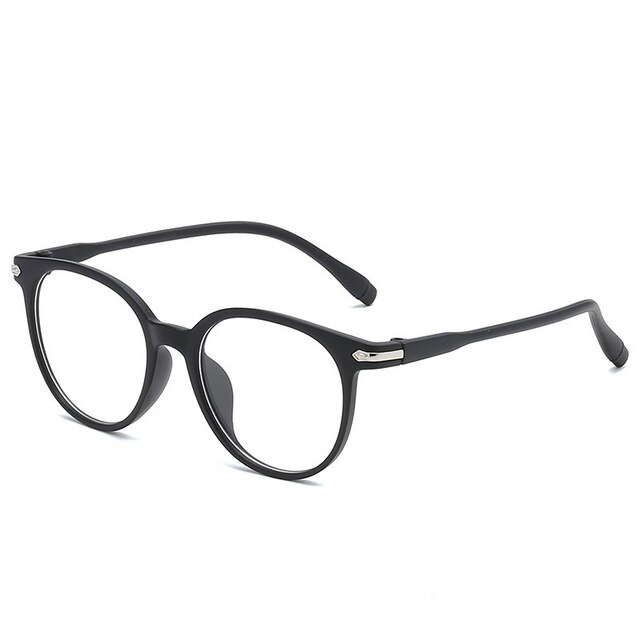 Anti Blauw Licht Gaming Bril Unisex Clear Lens Computer Bril Bril Brillen Mannen Blauw Licht Blokkeren Bril: C-Black