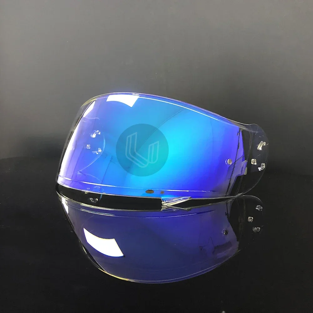 Visière de casque pour Shoei Neotec 2 Neotec II CNS-3, lentille de Protection Uv: Bleu