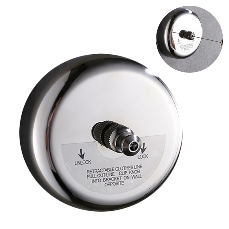 Clothesline Clothes Drying Rack Rope Storage Stainless Steel Retractable Clotheslines Clothes Dryer Organiser Laundry Hanger