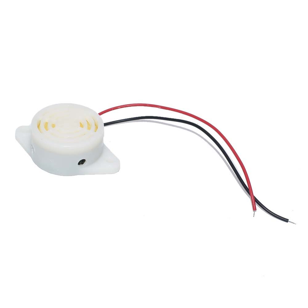 2 Pcs 95DB Alarm Hoge Decibel 3-24V 12V Elektronische Zoemer Alarm Intermitterende Continue Pieptoon voor Arduino SFM-27