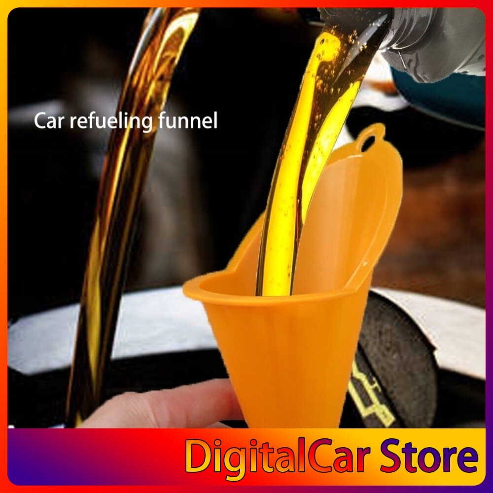 Car Refueling Long Funnel Oil Additive Motorcycle Farm Machine Funnel Car Refueling Longer Funnel Gasoline Engine