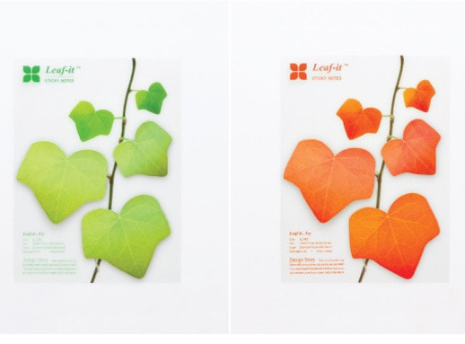 DIY realistische decoratie bladeren blocnotes handig sticky notes papier Memo Vellen
