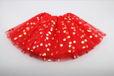 Summer And Fall Baby Skirt Children's Clothing Girls Tutu Skirts Casual Pettiskirt Princess Wild Child: red