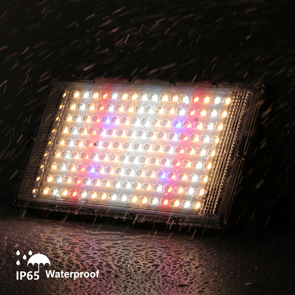 Phytolamp Für Pflanzen LED 220V Flutlichter Vollspektrum Hydrokultur-Anbausystem LED-Wachstumslampen 50/96/144 LEDS Pflanzenbeleuchtung