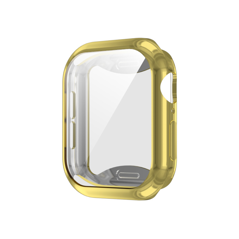 TPU Screen Protector Case for Apple Watch Series 10 42mm 46mm Full Bumper Cover for Iwatch S10 46mm 42mm Accessories: XL / Dark Grey