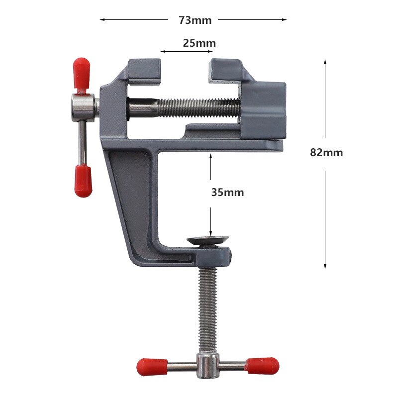 Portable Mini Table Vise Clamp Small Vice for Small Work Hobby Jewelry Diy Craft Repair Tool Work Table Vise Tool