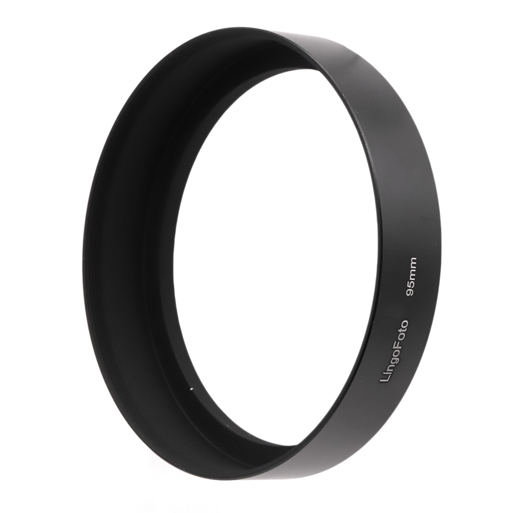 Metall Standard Objektiv Haube Universal- Schraube-in Schwarz 35 / 82 / 95 mm kamera fotografie zubehör
