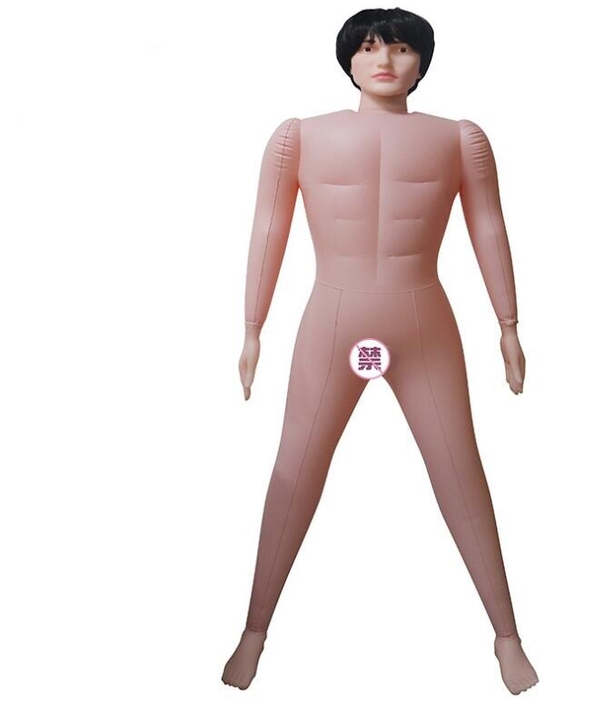 170CM pvc whole body Inflatable male mannequin body toroso Inflatable shooting mode maniqui for cloth Headless doll C931: Default Title