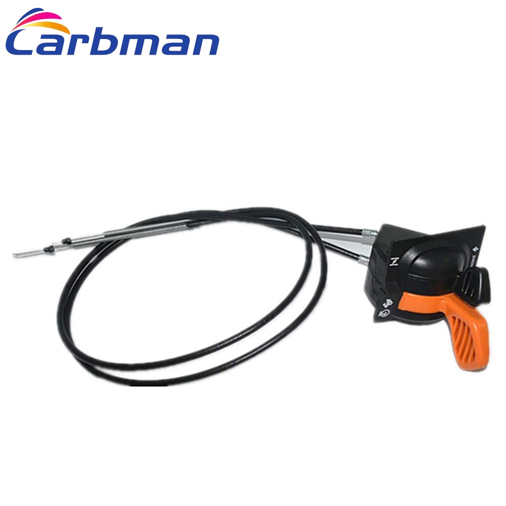 Carbman for John Deere AM136026 X500 X520 X540 Throttle & Choke Control Cable & Lever