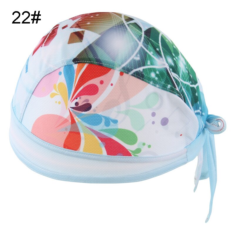 Casquette de cyclisme d'été respirante, bandeau de soleil, écharpe de cyclisme vtt, Bandana de vélo pour hommes, écharpe de tête Pirate: 22