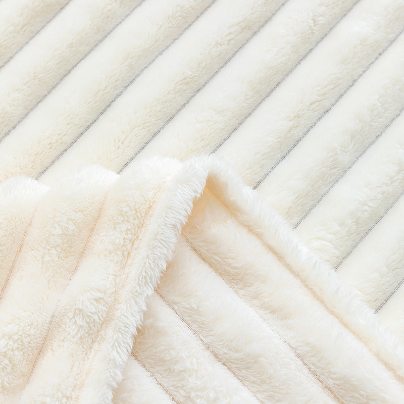Multifunctional Nap Blanket Flannel Sofa Cover Blanket Winter Plus Velvet Thickened