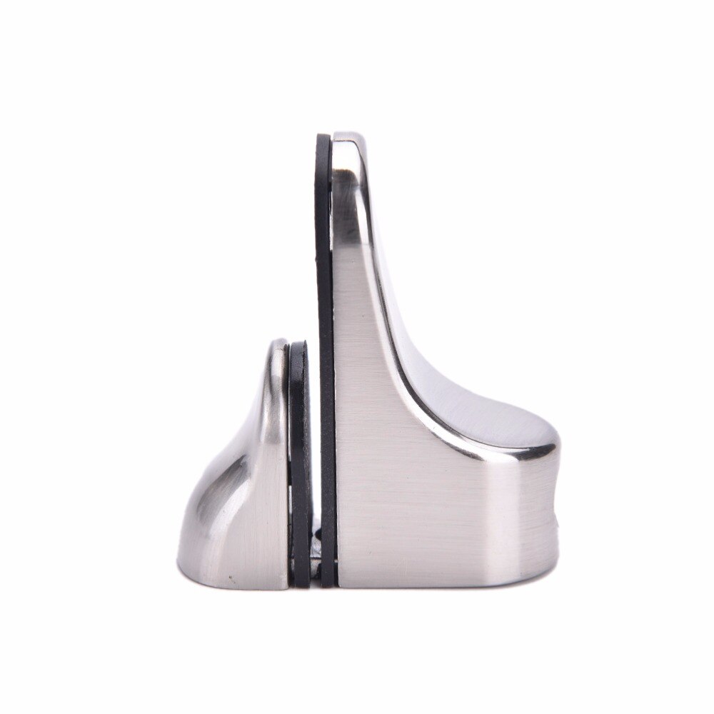 50mm X 24mm X 55mm Glass Plate Carrier Holder Support Clamp Polished Chrome Glass Shelf Metal Adjustable Bracket Brace Mount