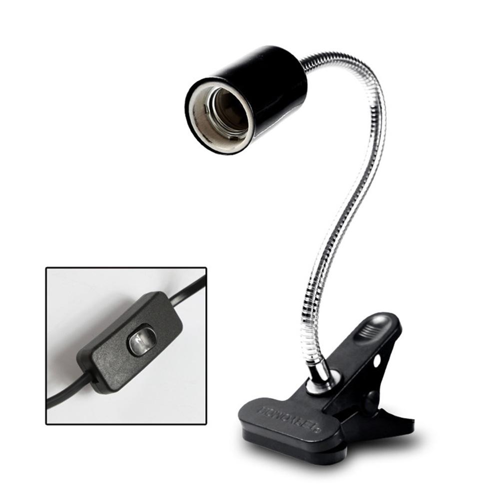 220V Heating Lamp Stand Pet Heat Lamp Bending Long Lamp Holder Turtle Sunbathing Lamp Stand 360 Degree Rotating Light Holder